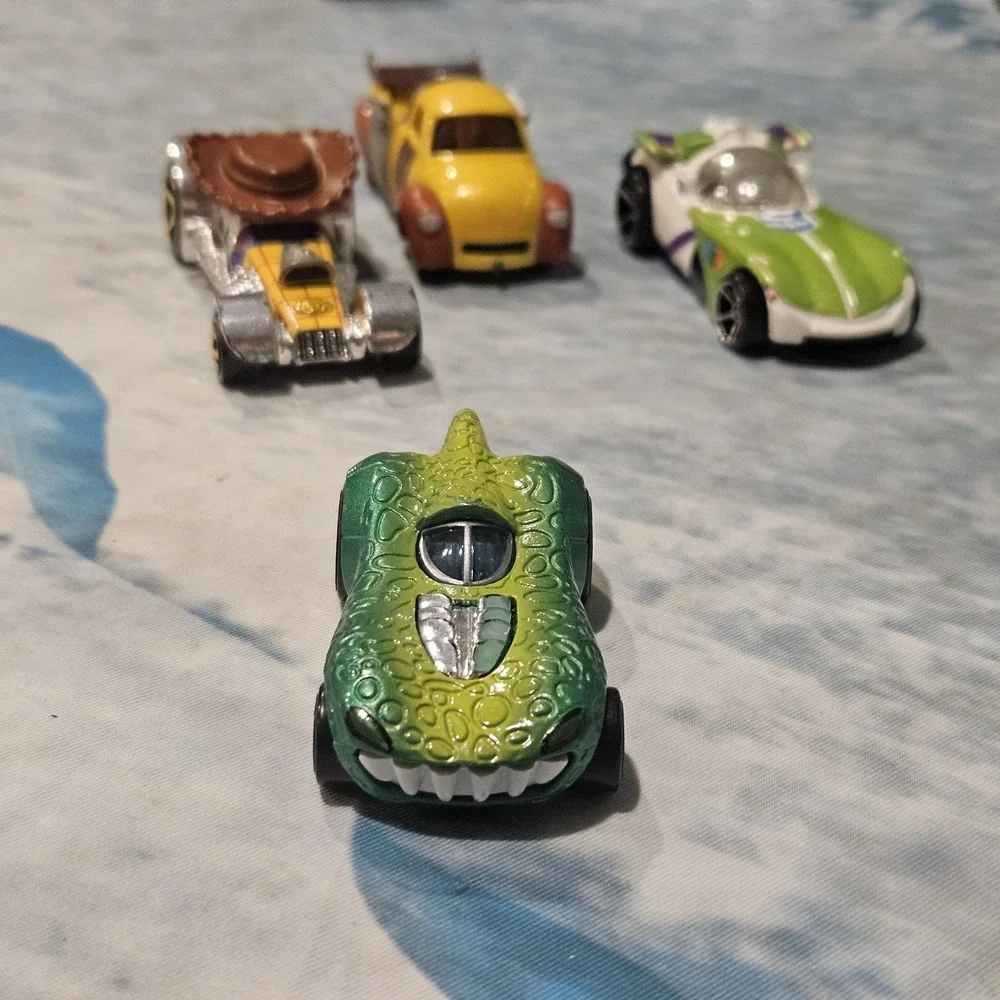 Toy Story Diecast Cars Lot of 6 Buzz Woody Jessie Rex Slinky Bullseye Disney